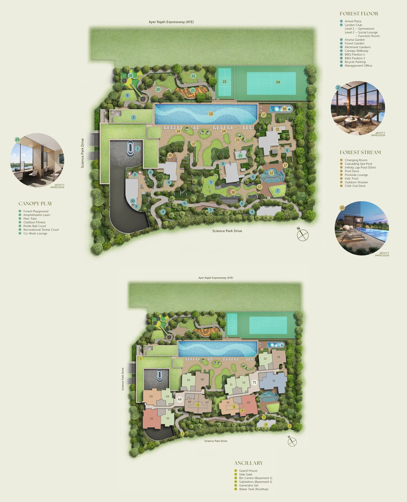 LyndenWoods Site Plan