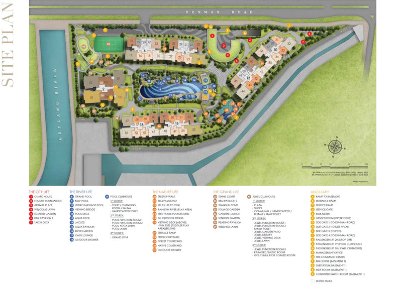 Grand Dunman Site Plan
