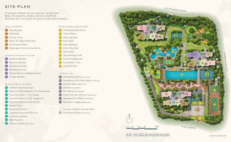 Pinetree Hill Site Plan
