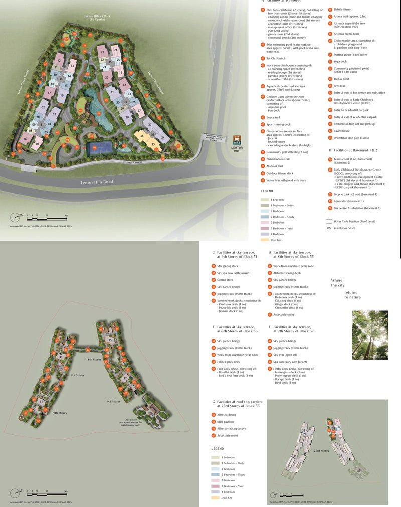 Lentor Hills Residences Site Plan