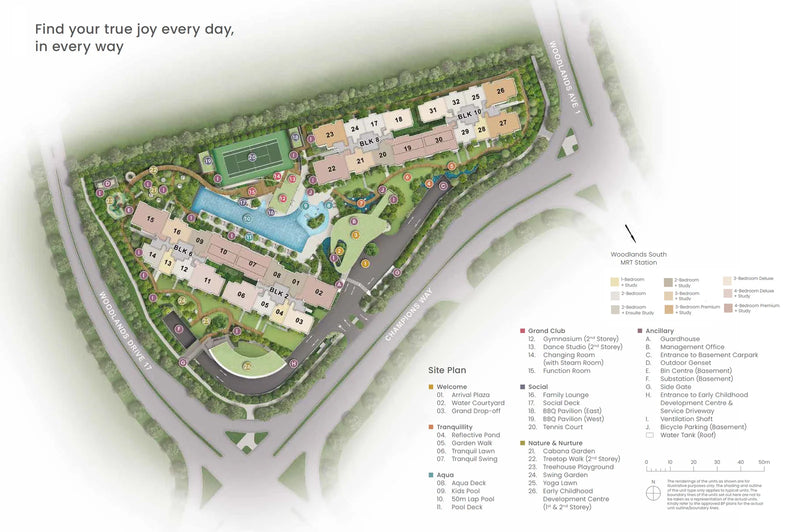 Norwood Grand Site Plan