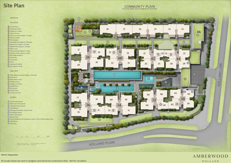 Amberwood At Holland Site Plan