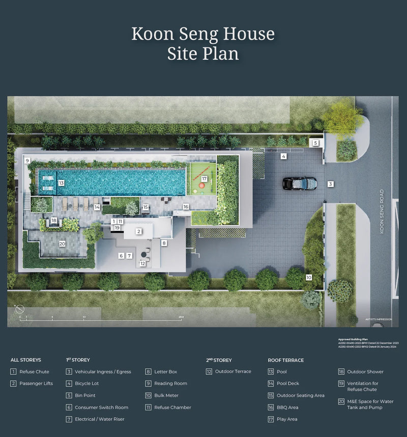 Koon Seng House Site Plan