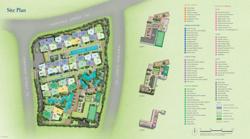 Rivelle Tampines Site Plan