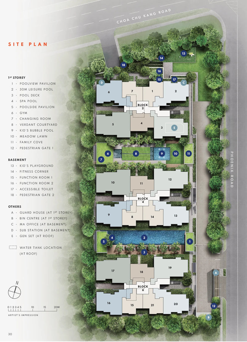 The Arden Site Plan