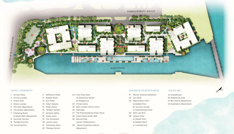The Reef at King's Dock, a 429-unit 99-year leasehold new launch in District 4, Singapore — gallery photo 2