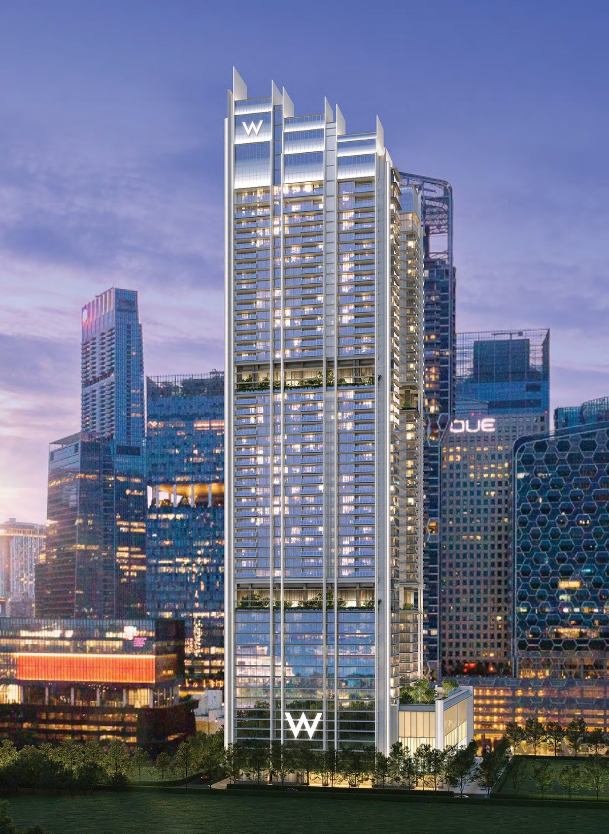 W Residences Singapore - Marina View — exterior